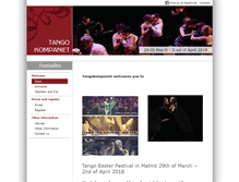 Tablet Screenshot of festivalito.tangokompaniet.com